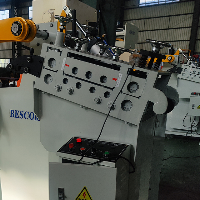 Heavy Plate 2 in 1 Decoiler and Leveler Machine | Automatic Steel Coil Processing Line