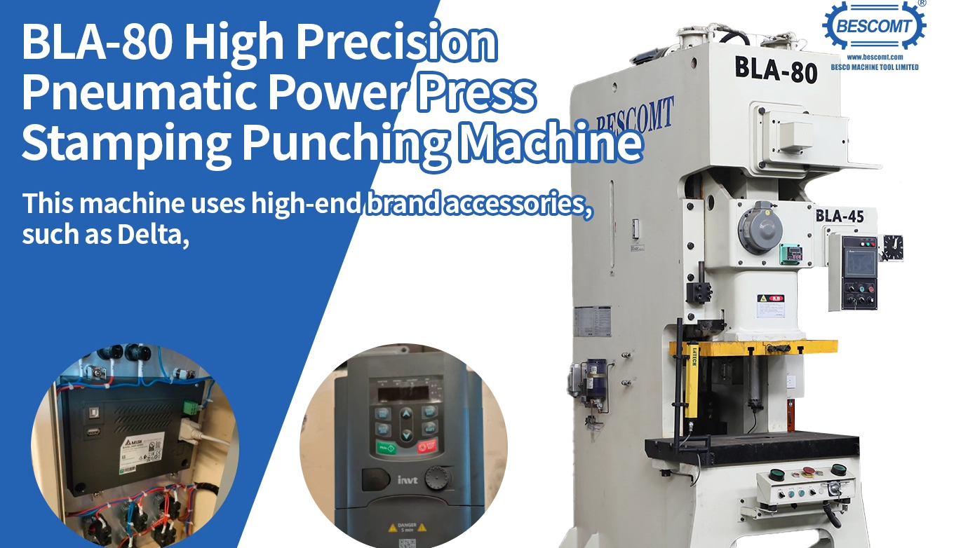 BLA-80 High Precision Pneumatic Power Press Stamping Punching Machine 