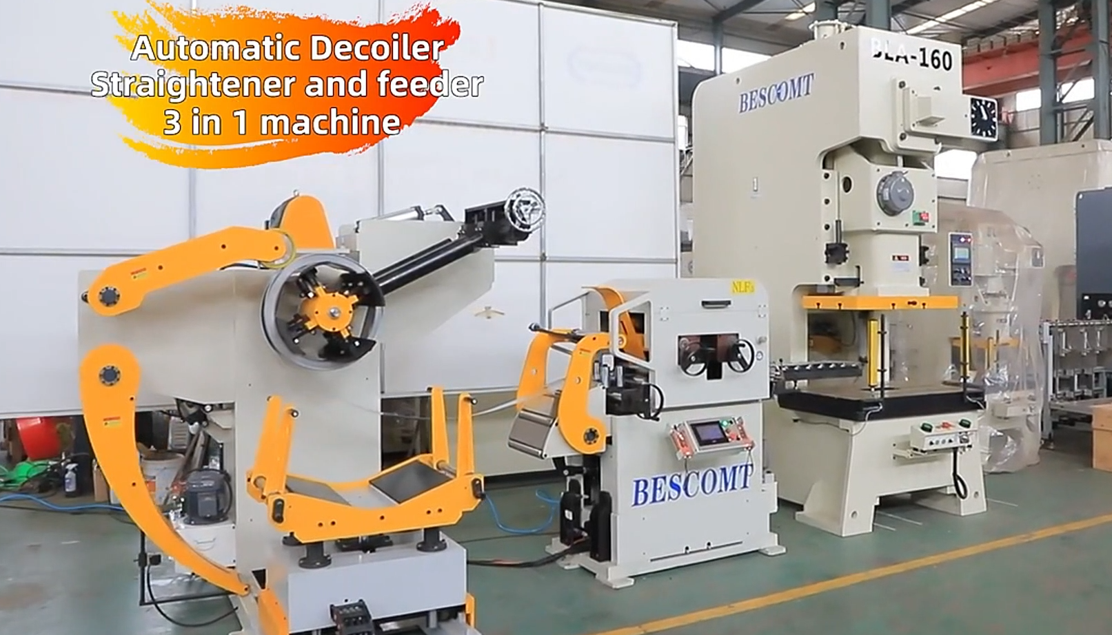 The Efficiency Revolution of Integration:Reveal Decoiler And Straightener Feeder 3 in 1