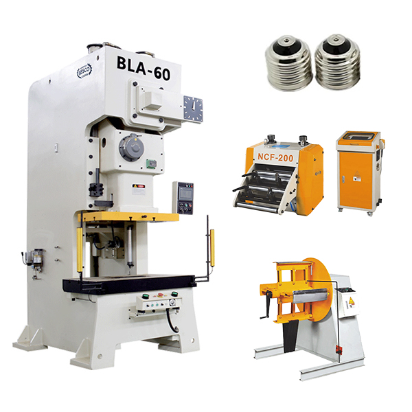 Fully Automatic LED Bulb Cover Assembly Line | Integrated Servo Feeding & Stamping