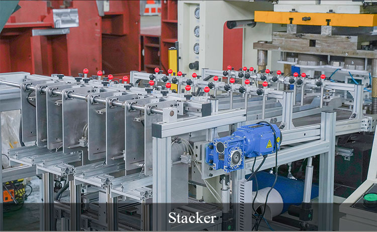 Gantry Aluminum Foil Food Container Making Machine Line
