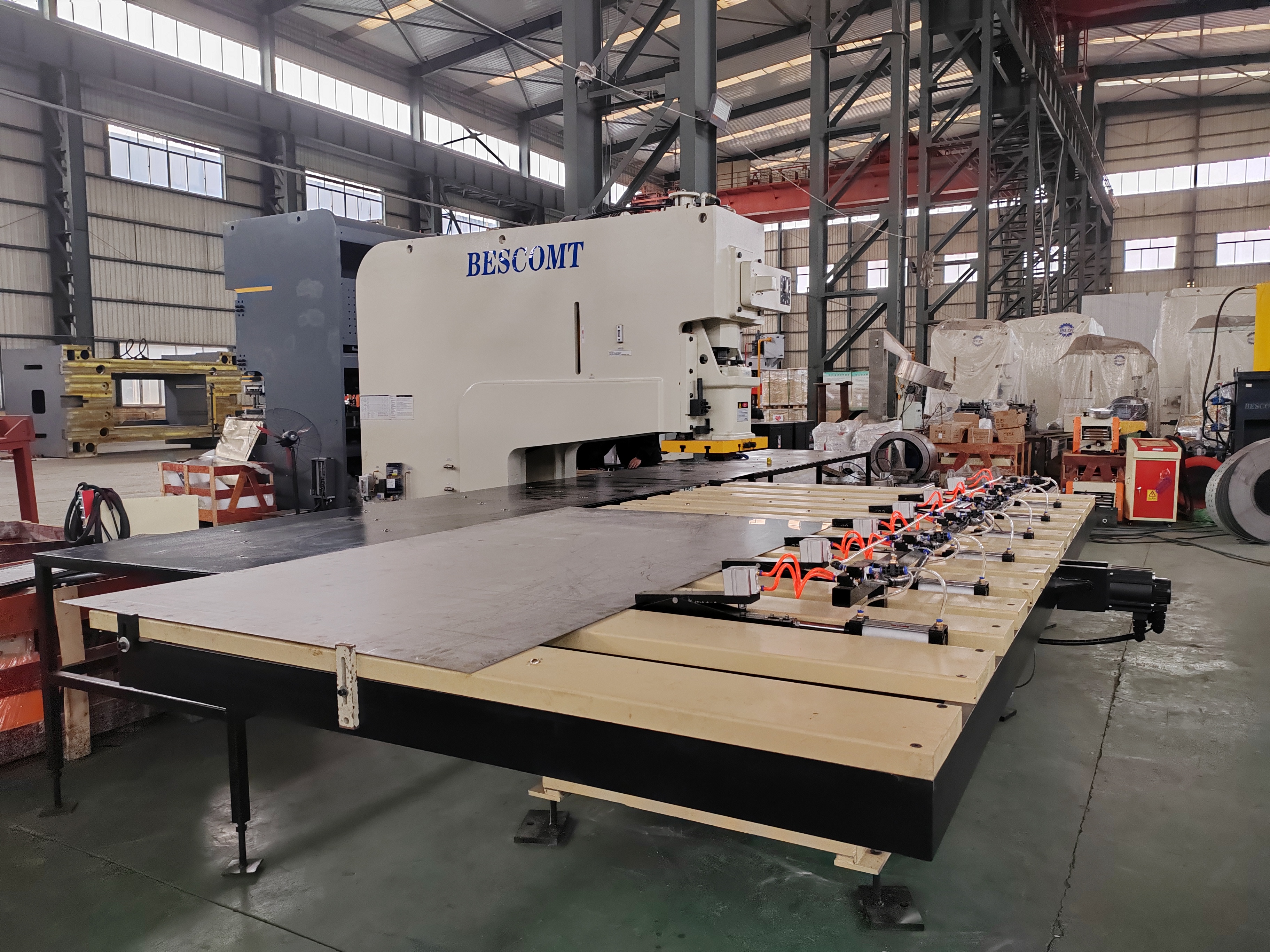 Deep Throat Sheet Press Punching Machine C Type