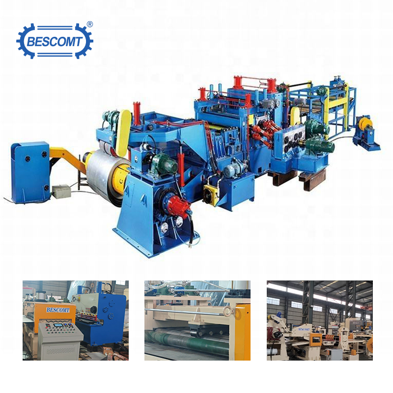 Complete Cut To Length And Slitting Line | Automatic Coil Processing Line for Steel & Metal