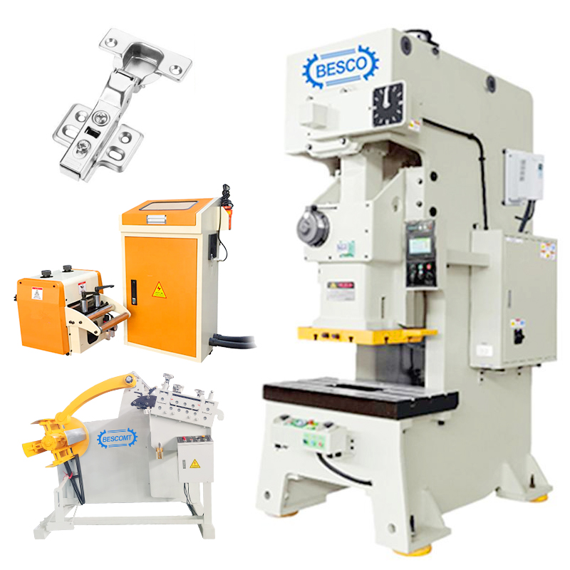 Door Windows Cabinet Lock Stainless Steel Hinge Making Stamping Machine