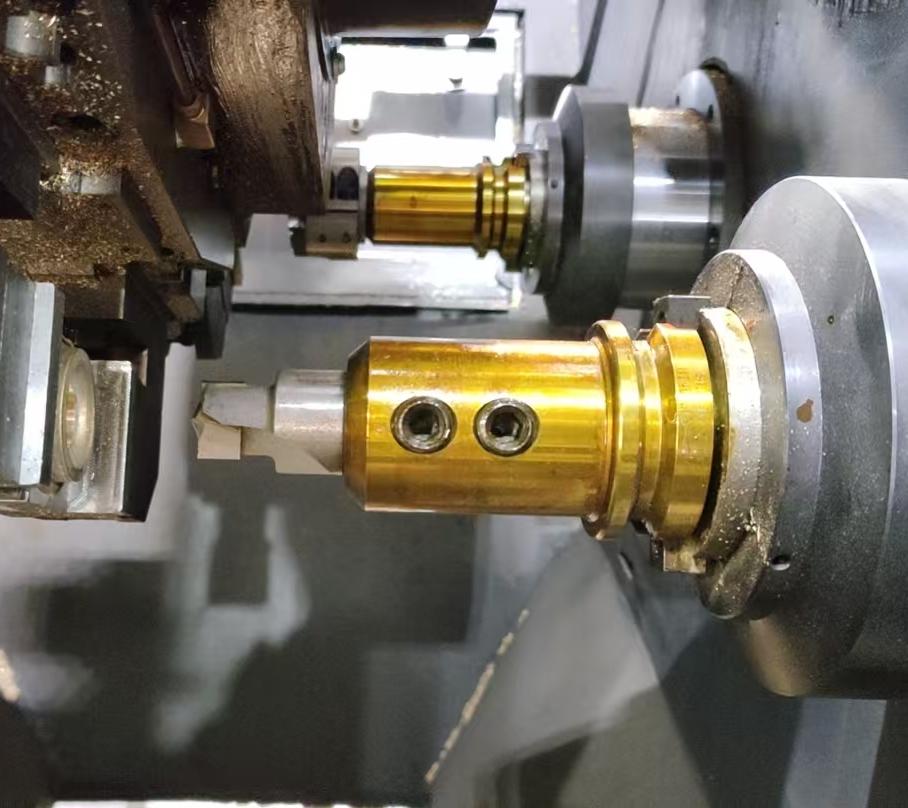 BESCOMT Multi Station Precision Machining CNC Lathe Is Used for Integrated Production of Copper Valve Tapping Drilling And Turning