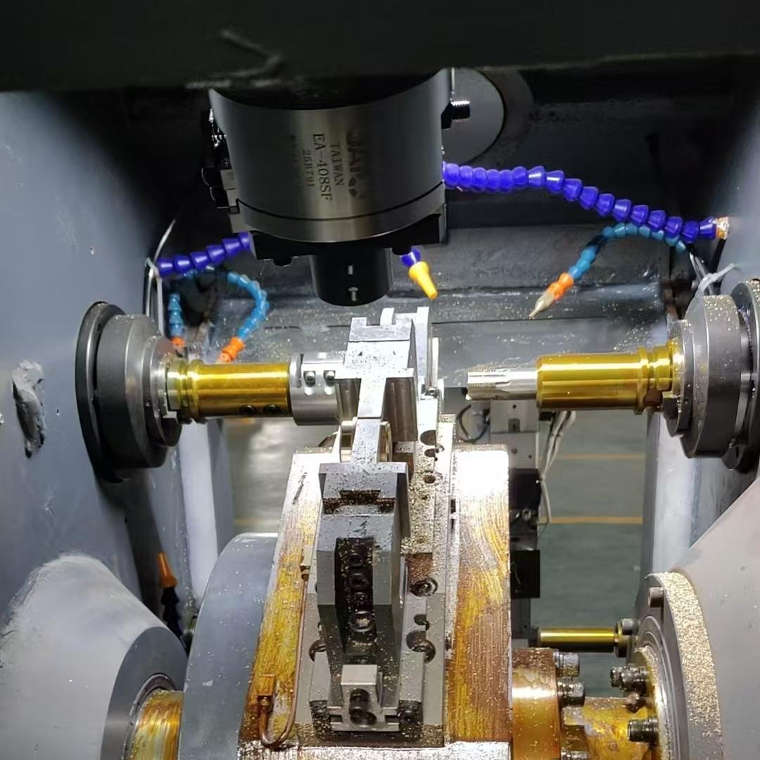 BESCOMT Multi Station Precision Machining CNC Lathe Is Used for Integrated Production of Copper Valve Tapping Drilling And Turning