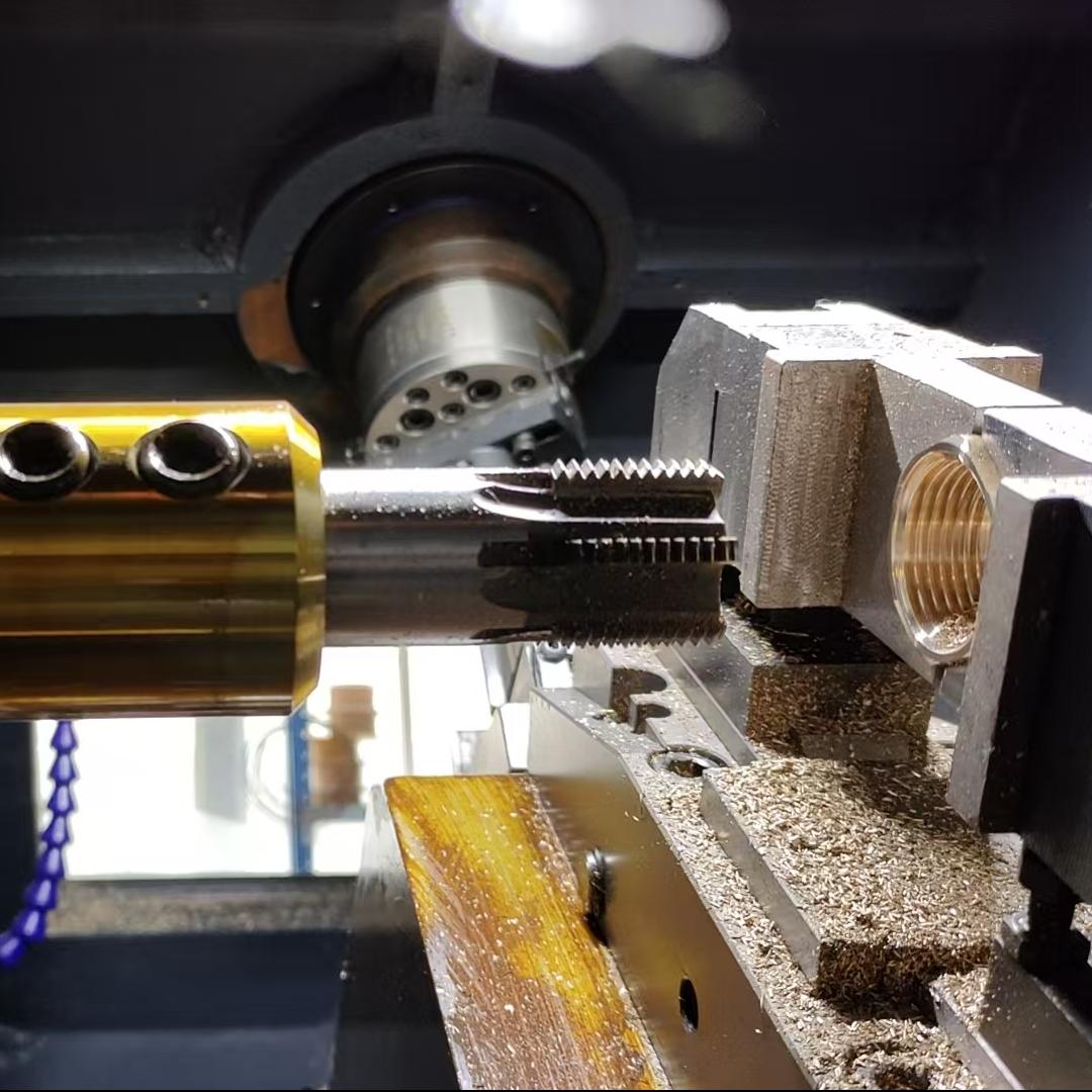 BESCOMT Multi Station Precision Machining CNC Lathe Is Used for Integrated Production of Copper Valve Tapping Drilling And Turning
