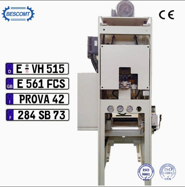 Metal Car License Number Plate Production Line