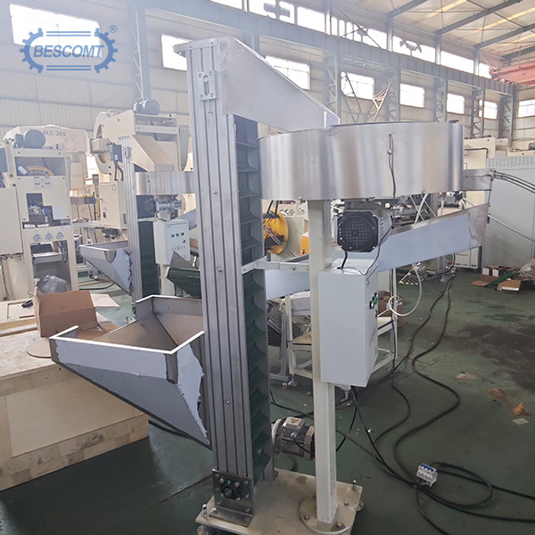 Automatic Feeding System for Screw Cap Production Line | Cap Vibratory Bowl Feeder And Elevator | Aluminum Cap Auto Feeding Equipment