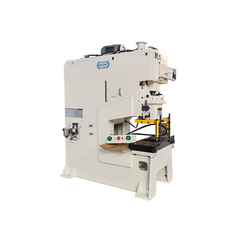 Open type single point press machine for metal stamping