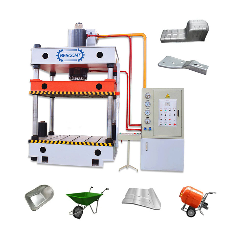 Universal four column hydraulic press