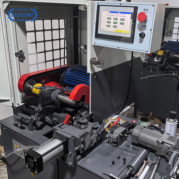 Copper Bar Cutting Machine – Precision Hydraulic Cutter for Copper & Brass Rods with Touchscreen PLC Control