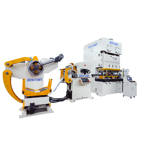 3 in 1 Decoiler Straightener Feeder for Metal Junction Box Stamping Line | High Accuracy &plusmn;0.15mm