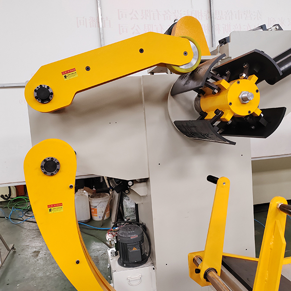 3 in 1 Decoiler Straightener Feeder for Metal Junction Box Stamping Line | High Accuracy &plusmn;0.15mm